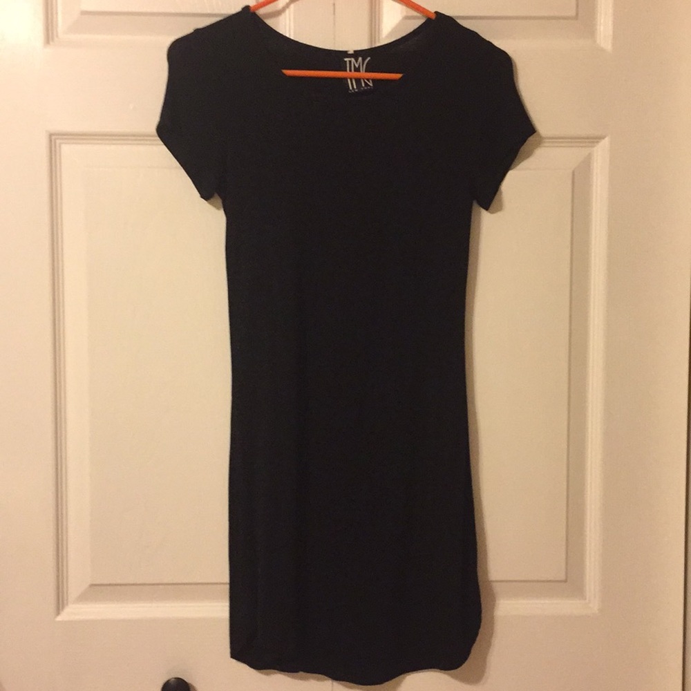 Black Shirt Dress